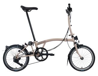 Skládací kolo Brompton C Line 12Speed, Dune Sand