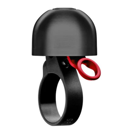 Zvonek na kolo Spurcycle Compact Bell, Black/Red