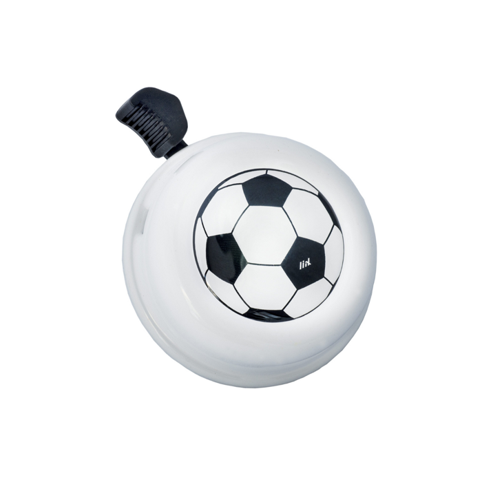 Zvonek na kolo Liix Soccerball, White