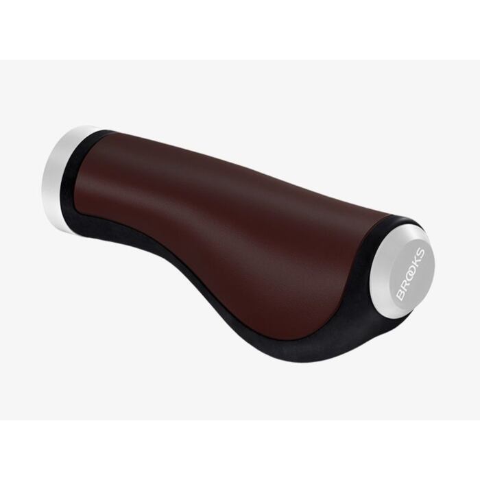 Kožené gripy Brooks Ergonomic Leather Grips 130/130