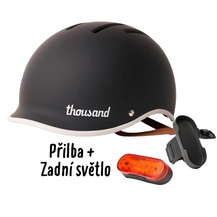 Stylová městská Helma Thousand Heritage 2.0 a světlo
