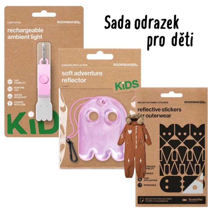 Reflexní prvky pro děti ve výhodném balíčku