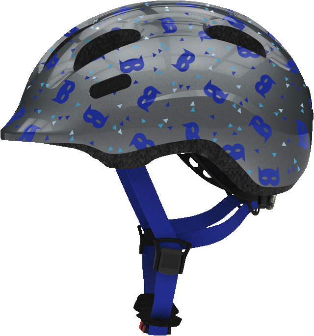 Dětská helma na kolo Abus Smiley 2.1, Blue Mask