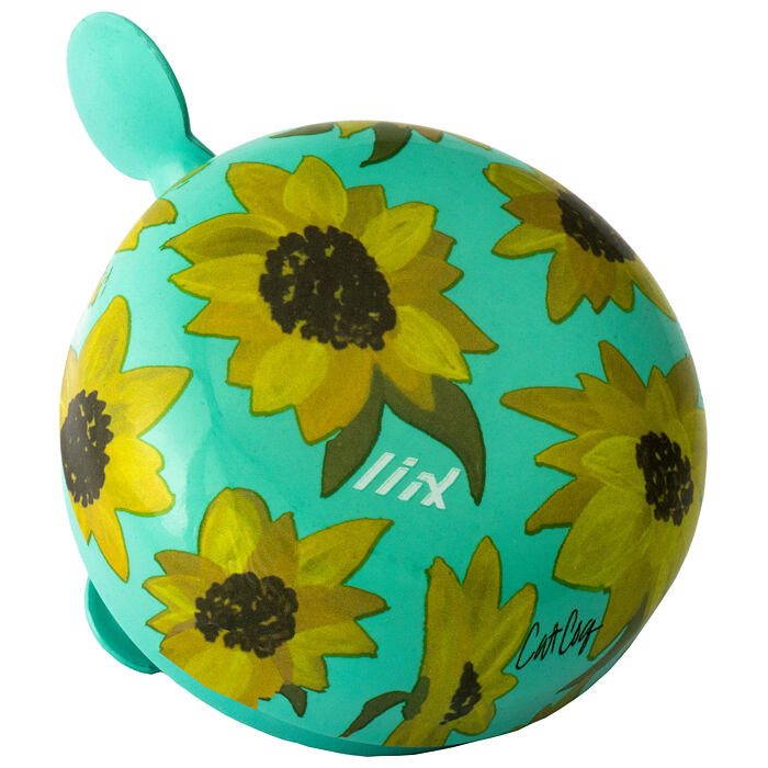 Originální zvonek na kolo Liix Tropical Sunflowers