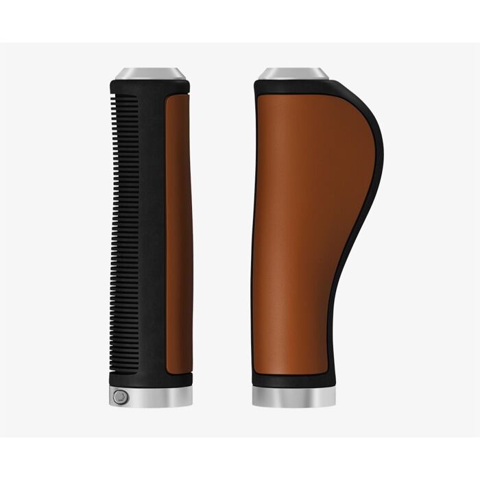 Kožené gripy Brooks Ergonomic Leather Grips 130/130