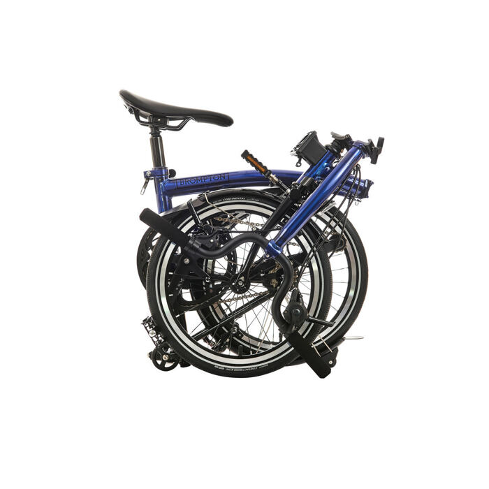 Skládací kolo Brompton P Line Urban, Bolt Blue Lacquer
