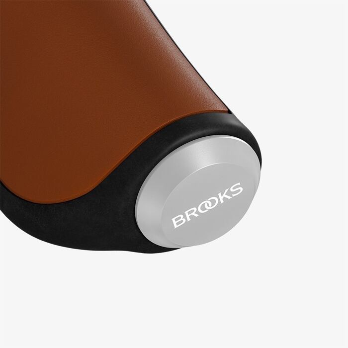 Kožené gripy Brooks Ergonomic Leather Grips 130/130