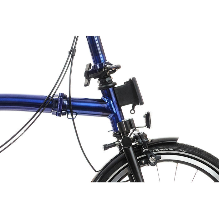 Skládací kolo Brompton P Line Urban, Bolt Blue Lacquer