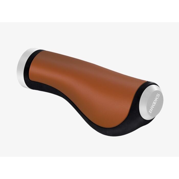 Kožené gripy Brooks Ergonomic Leather Grips 130/130