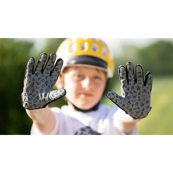 Dětské rukavice Woom Tens, sunny yellow