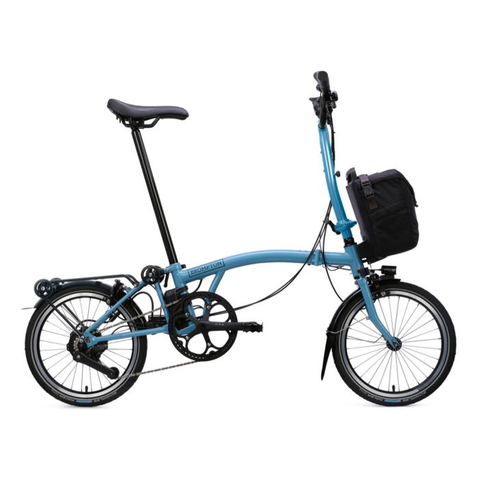 Skládací elektrokolo do města Brompton Electric C Line e-Motiq