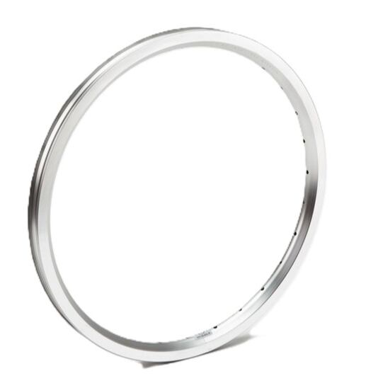 Zadní dvoustěnný ráfek Brompton 16 × 1-3/8", 28H, Silver