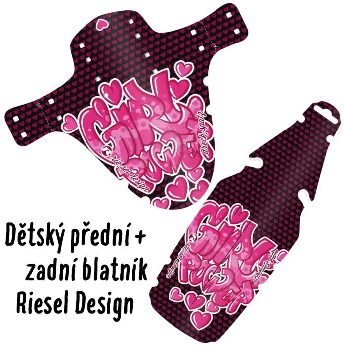 Sada dětských blatníků Riesel Design