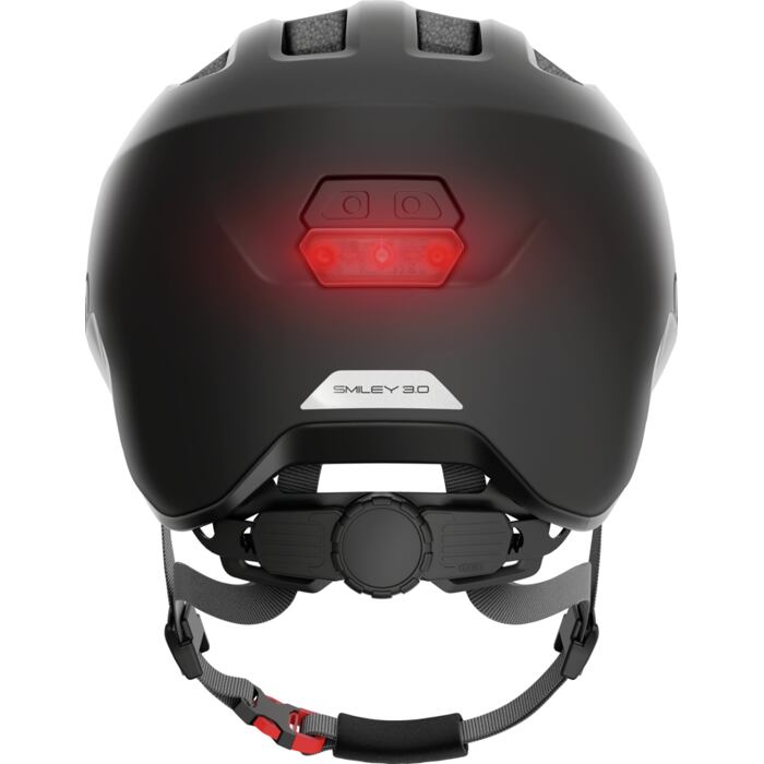 Dětská helma Abus Smiley 3.0 ACE LED, Velvet Black