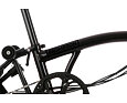 Skládací elektrokolo Brompton Electric C Line 12Speed, Black/Black