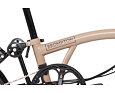 Skládací elektrokolo Brompton Electric C Line 12Speed, Dune Sand/Black