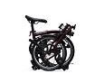 Skládací kolo Brompton C Line 12Speed, Plum Red