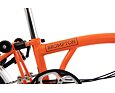 Skládací kolo Brompton C Line jednobarevné, Orange