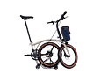 Skládací elektrokolo Brompton G Line Electric e-Motiq Traildust White