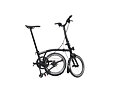 Skládací kolo Brompton P Line V2 4Speed, Matt Black
