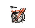 Skládací kolo Brompton C Line jednobarevné, Fire Coral