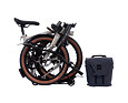Skládací elektrokolo Brompton G Line Electric e-Motiq Traildust White