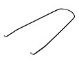 Přední blatník Brompton G Line Front Mudguard