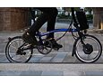 Skládací elektrokolo Brompton Electric C Line, Ocean Blue/Black