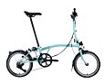 Skládací kolo Brompton C Line 12Speed, Turkish Green/Turkish Green
