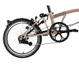 Skládací kolo Brompton C Line 4Speed, Dune Sand