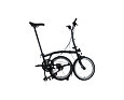 Skládací kolo Brompton C Line 4Speed, Black Matt