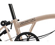 Skládací kolo Brompton C Line 4Speed, Dune Sand