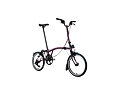 Skládací kolo Brompton C Line 12Speed, Amethyst Lacquer/Amethyst Lacquer