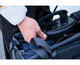 Brašna Brompton Electric Basket Bag Large + Brace + Frame