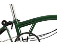 Skládací kolo Brompton C Line jednobarevné, Racing Green