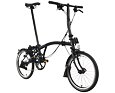 Skládací kolo Brompton C Line jednobarevné black edice, Black