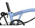 Skládací elektrokolo Brompton Electric C Line, Cloud blue