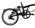 Skládací elektrokolo Brompton Electric C Line 12Speed, Black/Black