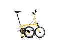 Skládací kolo Brompton C Line 12Speed, Yellow/Yellow