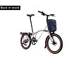 Skládací elektrokolo Brompton G Line Electric e-Motiq Traildust White