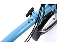 Skládací elektrokolo Brompton C Line Electric 4Speed e-Motiq, Cloud Metallic