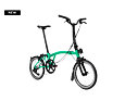 Skládací kolo Brompton P Line V2 12Speed, Palm Green